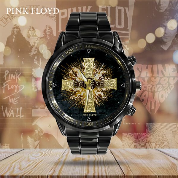 Pink Floyd Black Stainless Steel Watch - GNE 662