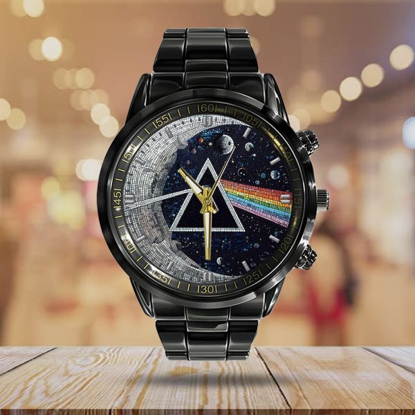 Pink Floyd Black Stainless Steel Watch - GNE 706