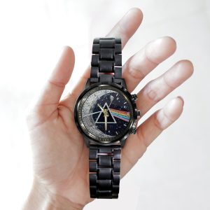 Pink Floyd Black Stainless Steel Watch - GNE 706