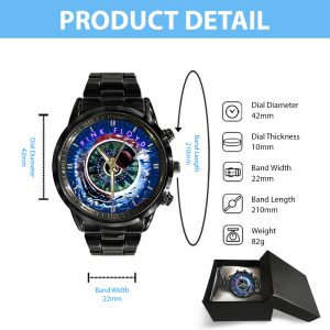 Pink Floyd Black Stainless Steel Watch - GNE 710