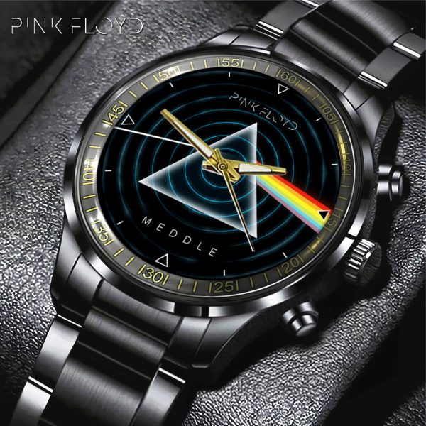 Pink Floyd Black Stainless Steel Watch - GNE 727