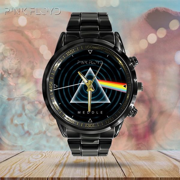 Pink Floyd Black Stainless Steel Watch - GNE 727