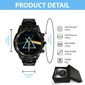 Pink Floyd Black Stainless Steel Watch - GNE 727