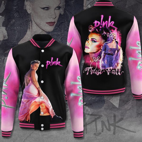 P!nk Varsity Jacket - MAITM 7389