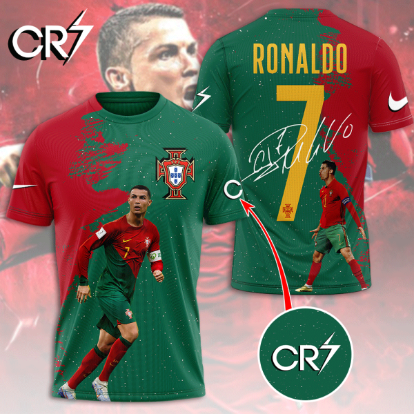 Cristiano Ronaldo x Portugal National Football Team 3D Apparel - MAITM 7260