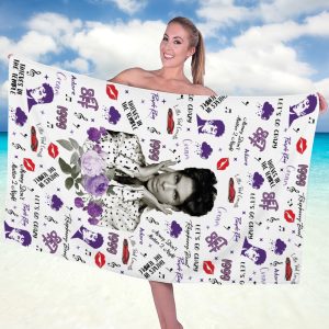 Prince Rectangle Beach Towel - HOATT 5698