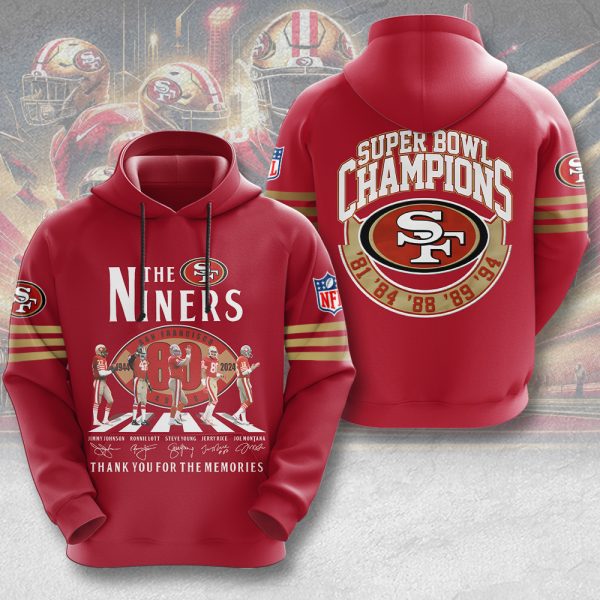 San Francisco 49ers 3D Apparel – MAITM 7524