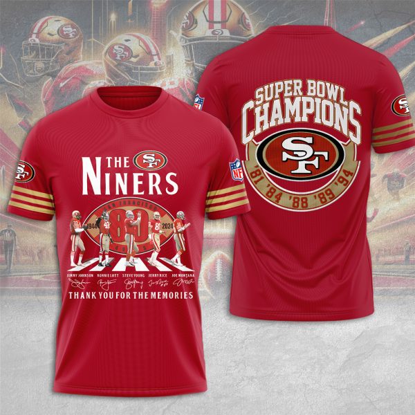 San Francisco 49ers 3D Apparel – MAITM 7524