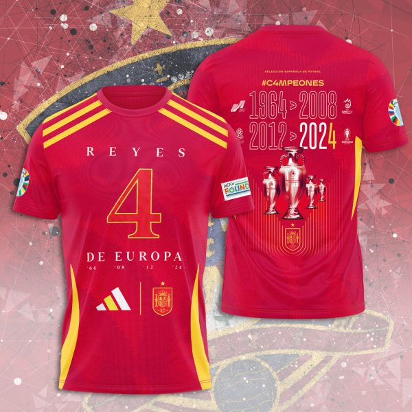 Spain National Football Team 3D Apparel - MAITM 7330