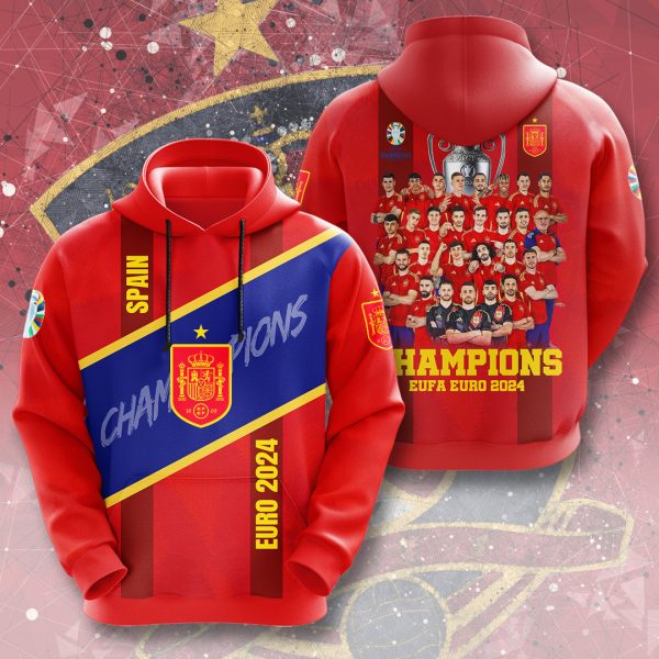 Spain National Football Team 3D Apparel - VANDH 3141