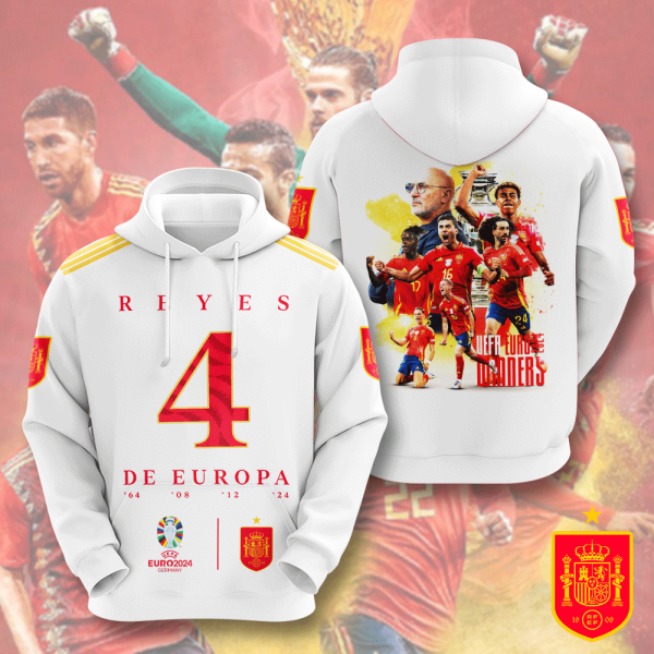 Spain National Football Team 3D Apparel - HOATT 5568