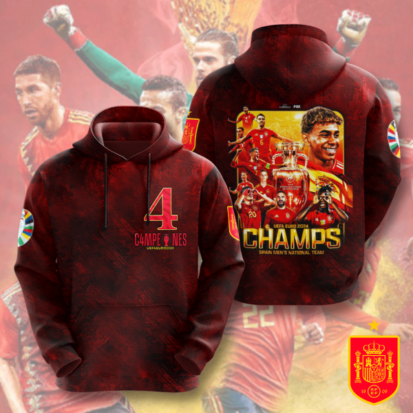 Spain National Football Team 3D Apparel - HOATT 5581