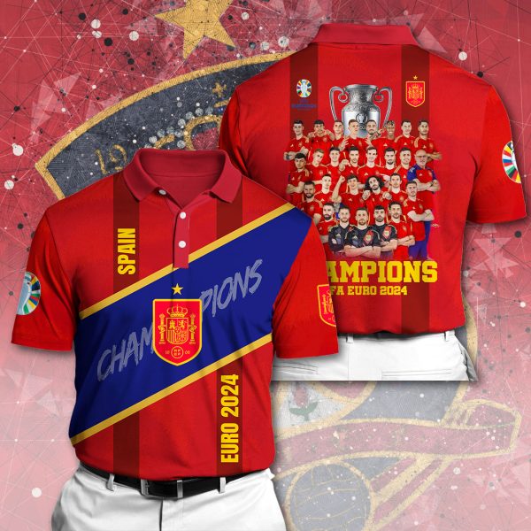 Spain National Football Team 3D Apparel - VANDH 3141