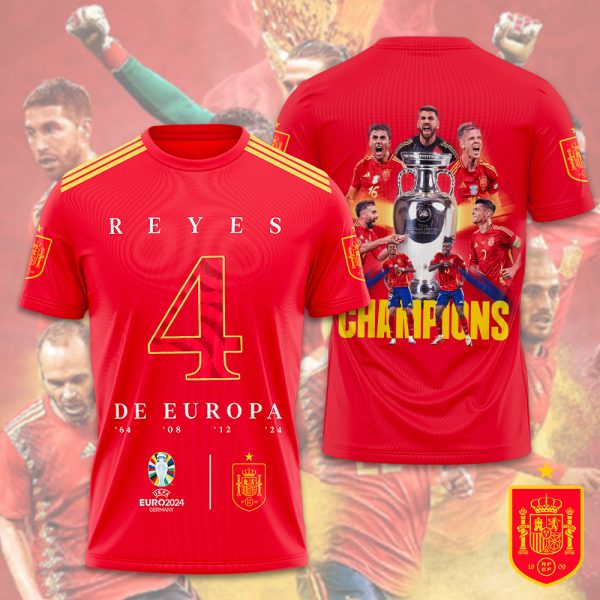 Spain National Football Team 3D Apparel - HOATT 5555