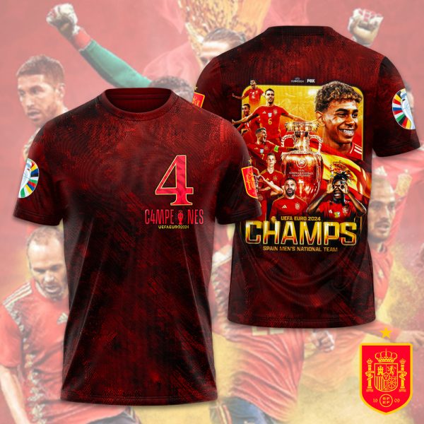 Spain National Football Team 3D Apparel - HOATT 5581