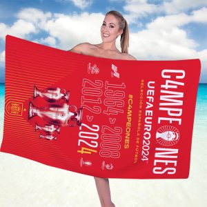 Spain National Football Team Rectangle Beach Towel - TANTN 7393