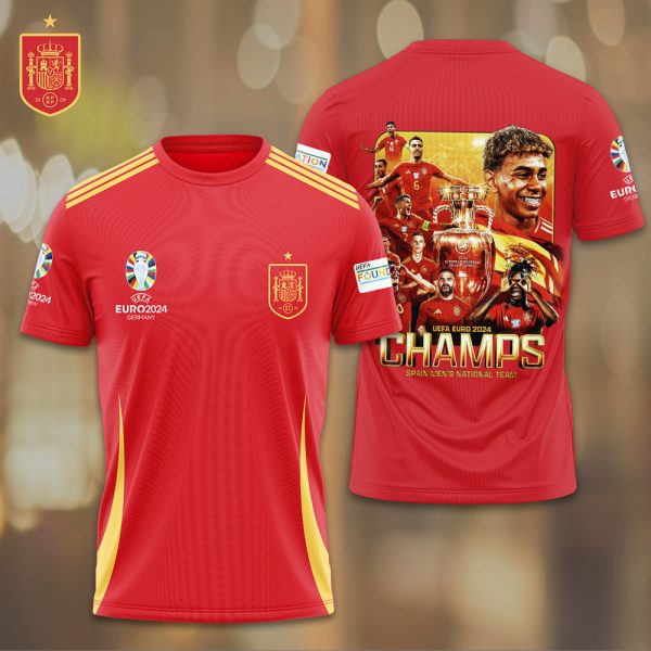 Spain National Football Team 3D Apparel - HOATT 5553