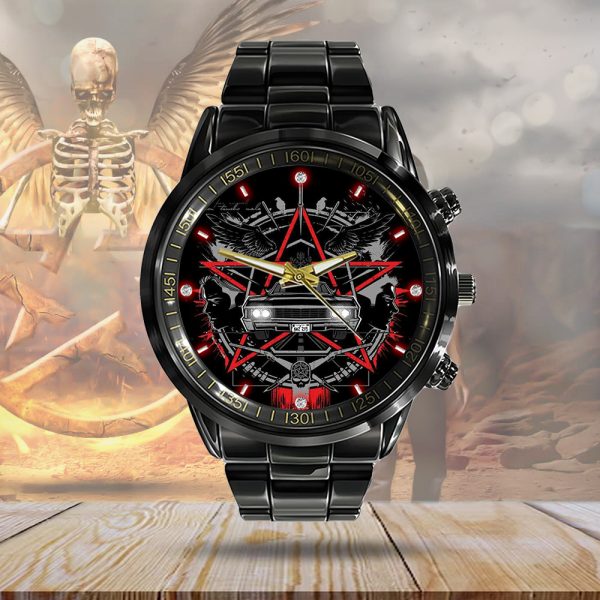 Supernatural Black Stainless Steel Watch - GNE 839