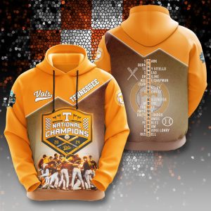 Tennessee Volunteers Baseball 3D Apparel - MAITM 7227