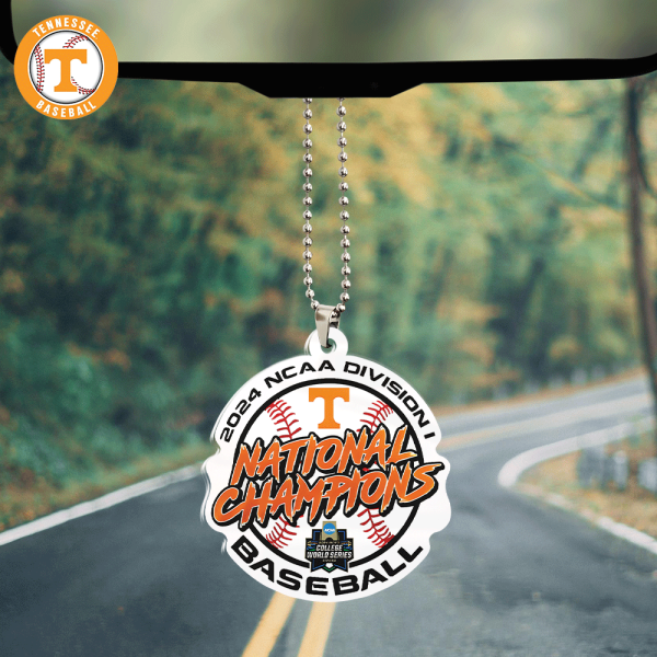 Tennessee Volunteers Baseball Custom Shape 2-sided Acrylic Car Ornament - HOATT 5433