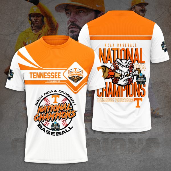 Tennessee Volunteers Baseball 3D Apparel - HUANNM 5482