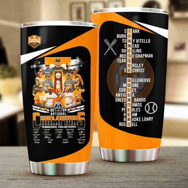 Tennessee Volunteers Baseball Tumbler Cup - MAITM 7226