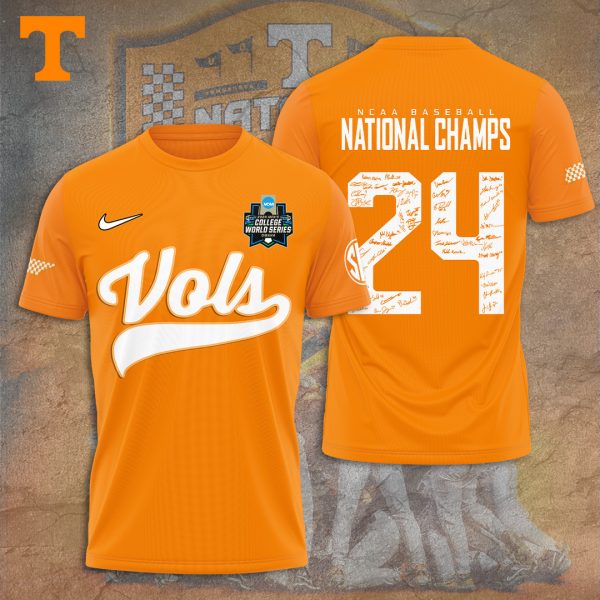 Tennessee Volunteers Baseball 3D Apparel - TANTN 7331