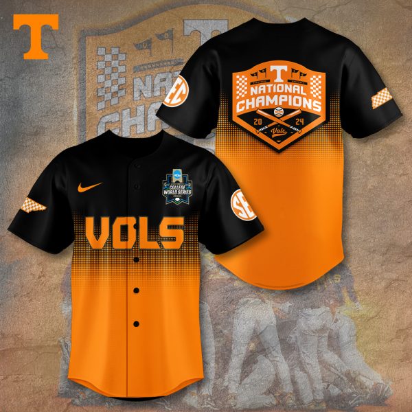 Tennessee Volunteers Baseball Baseball Jersey - TANTN 7273