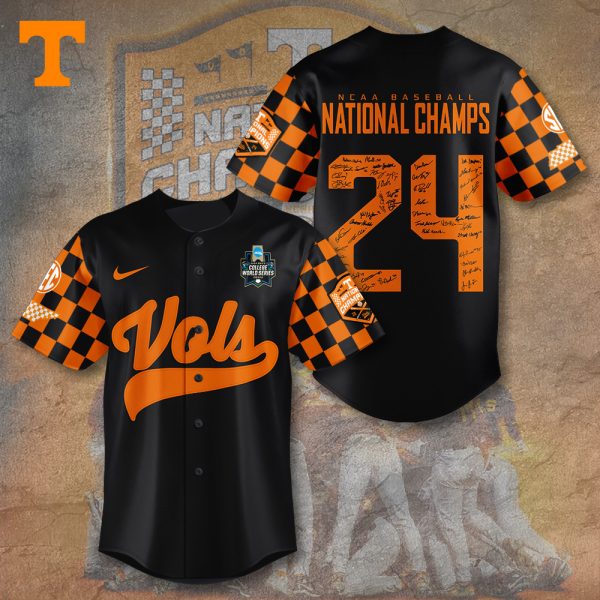 Tennessee Volunteers Baseball Baseball Jersey - TANTN 7376