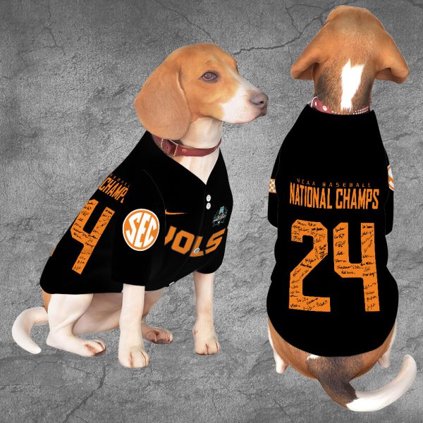 Tennessee Volunteers Baseball Dog Baseball Jersey - TANTN 7284