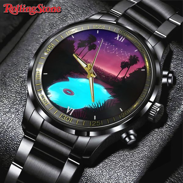 The Rolling Stones Black Stainless Steel Watch - ANHNV 4947