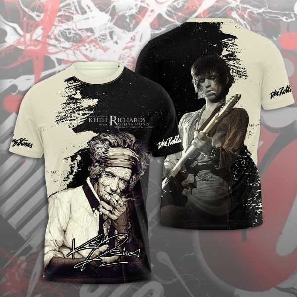 The Rolling Stones x Keith Richards 3D Apparel - MAITM 7281