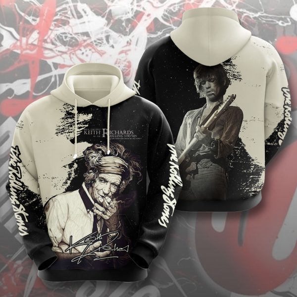 The Rolling Stones x Keith Richards 3D Apparel - MAITM 7281