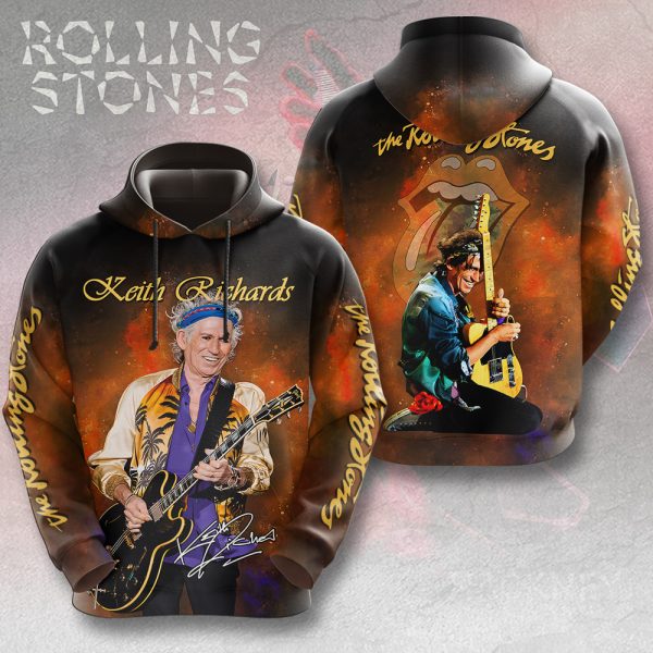 The Rolling Stones x Keith Richards 3D Apparel - MAITM 7402