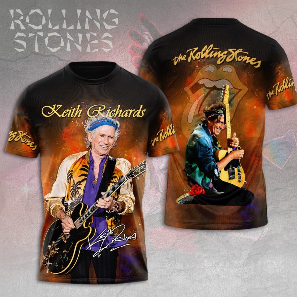 The Rolling Stones x Keith Richards 3D Apparel - MAITM 7402