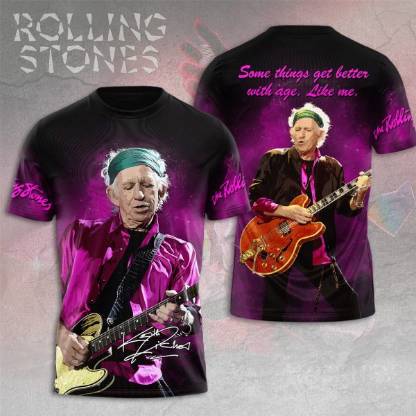 The Rolling Stones x Keith Richards 3D Apparel - MAITM 7404