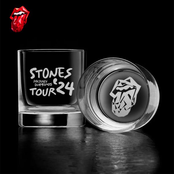 The Rolling Stones Custom Whiskey Glass - TANTN 7321