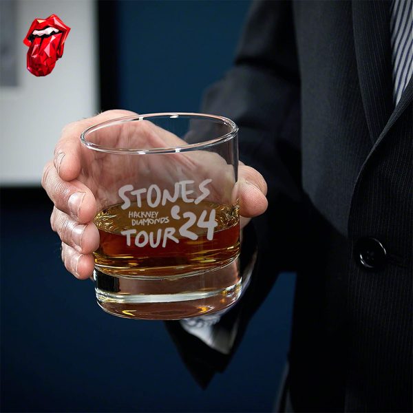 The Rolling Stones Custom Whiskey Glass - TANTN 7321