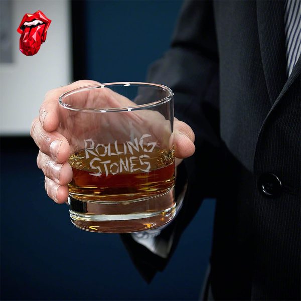 The Rolling Stones Custom Whiskey Glass - TANTN 7322