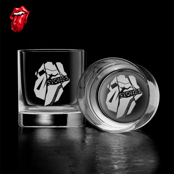 The Rolling Stones Custom Whiskey Glass - TANTN 7323