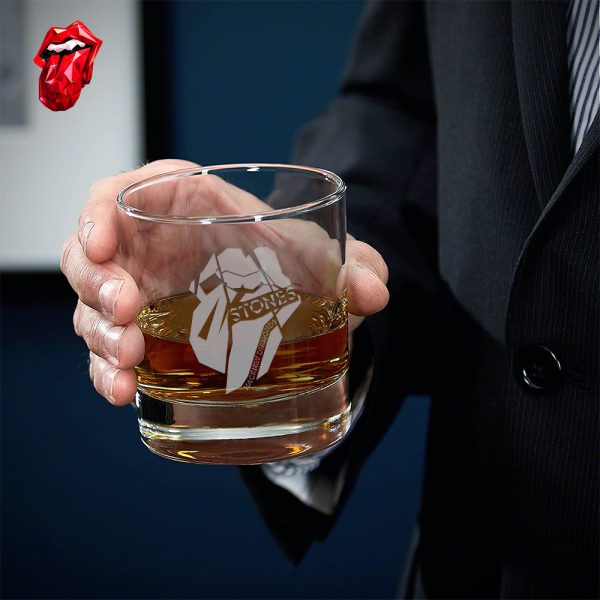 The Rolling Stones Custom Whiskey Glass - TANTN 7323