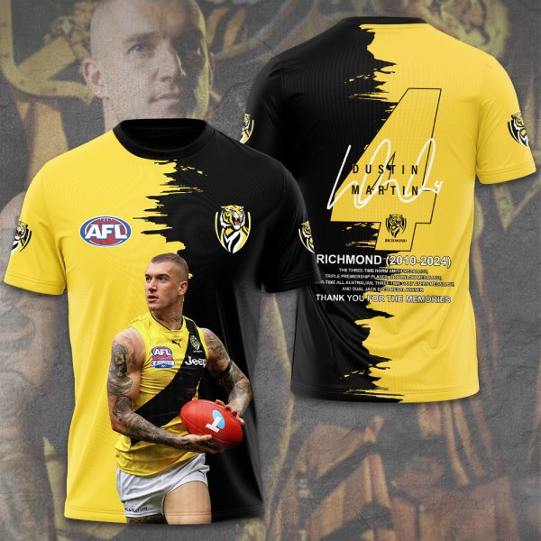 Richmond FC x Dustin Martin 3D Apparel - HOATT 6021