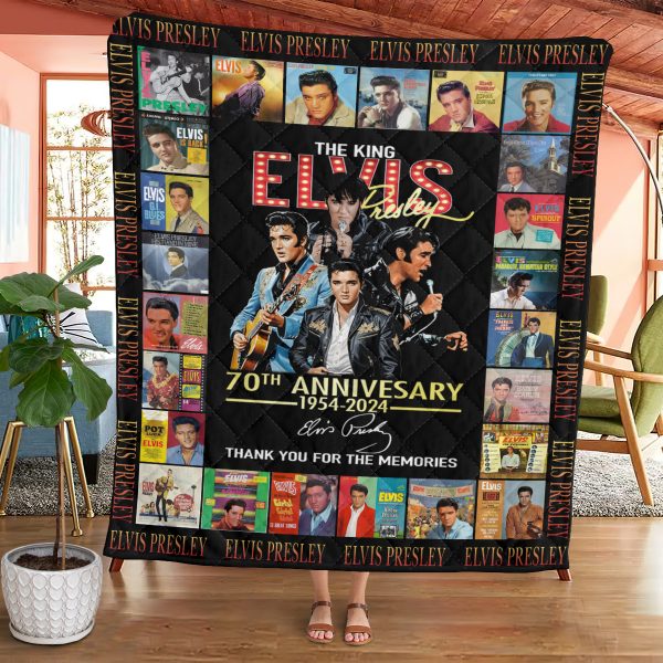 Elvis Presley Quilt Blanket - MAITM 7858