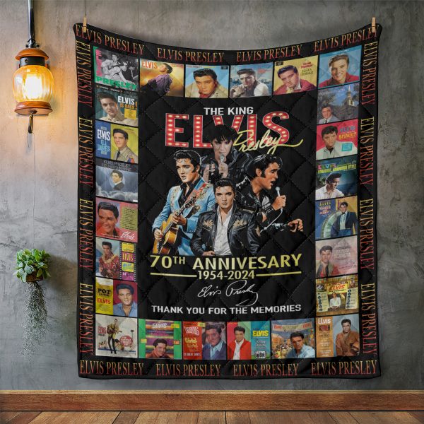 Elvis Presley Quilt Blanket - MAITM 7858