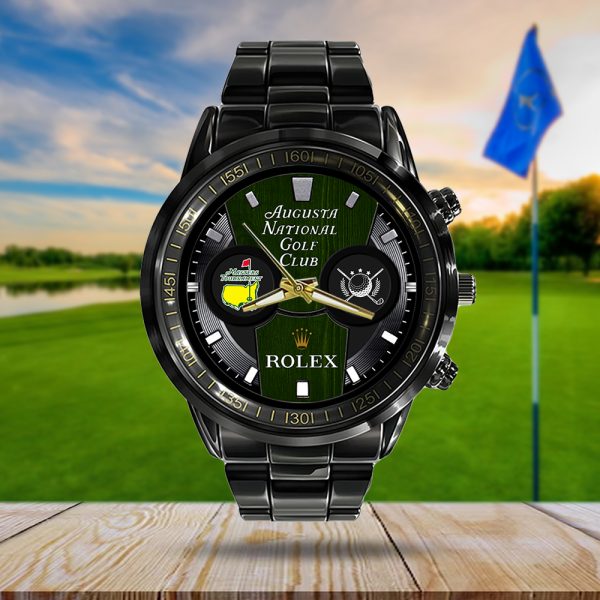 Masters Tournament x Rolex Black Stainless Steel Watch - MAITM 7751