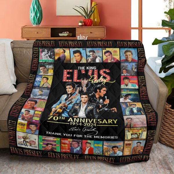 Elvis Presley Quilt Blanket - MAITM 7858