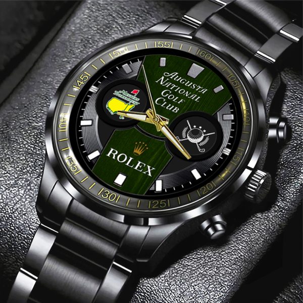 Masters Tournament x Rolex Black Stainless Steel Watch - MAITM 7751