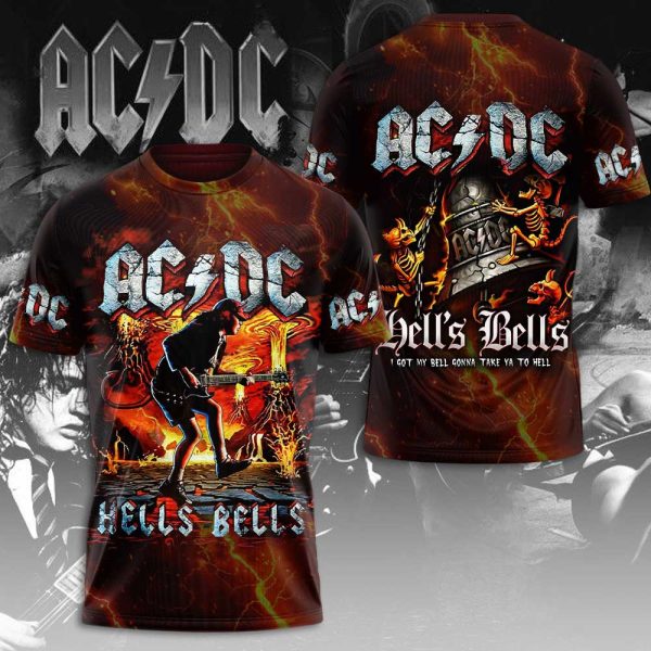 AC/DC 3D Apparel - GNE 1087