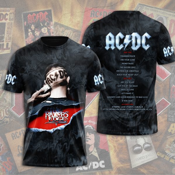 AC/DC 3D Apparel - MAITM 7788