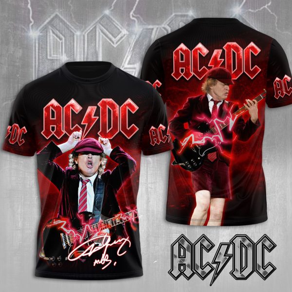 AC/DC X Angus Young 3D Apparel - GNE 955